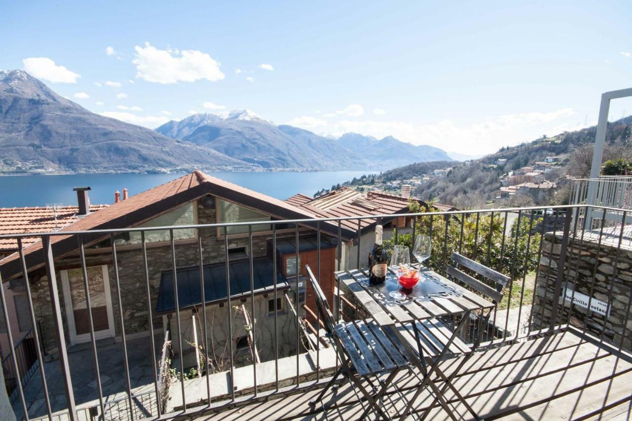 Villa Tre Terre Rustico Pianello Del Lario Exterior foto